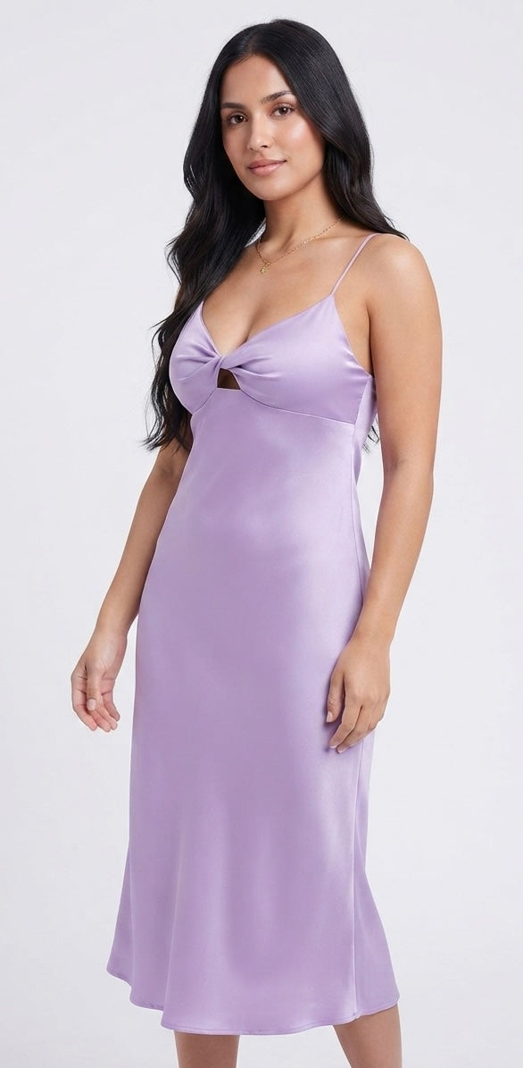 Stradivarius satin dress medium#80017