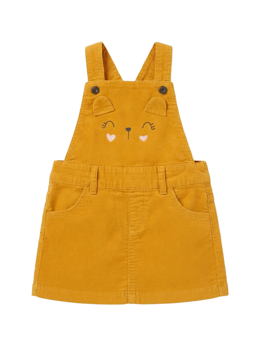 Kiabi baby girl overall dress 6M