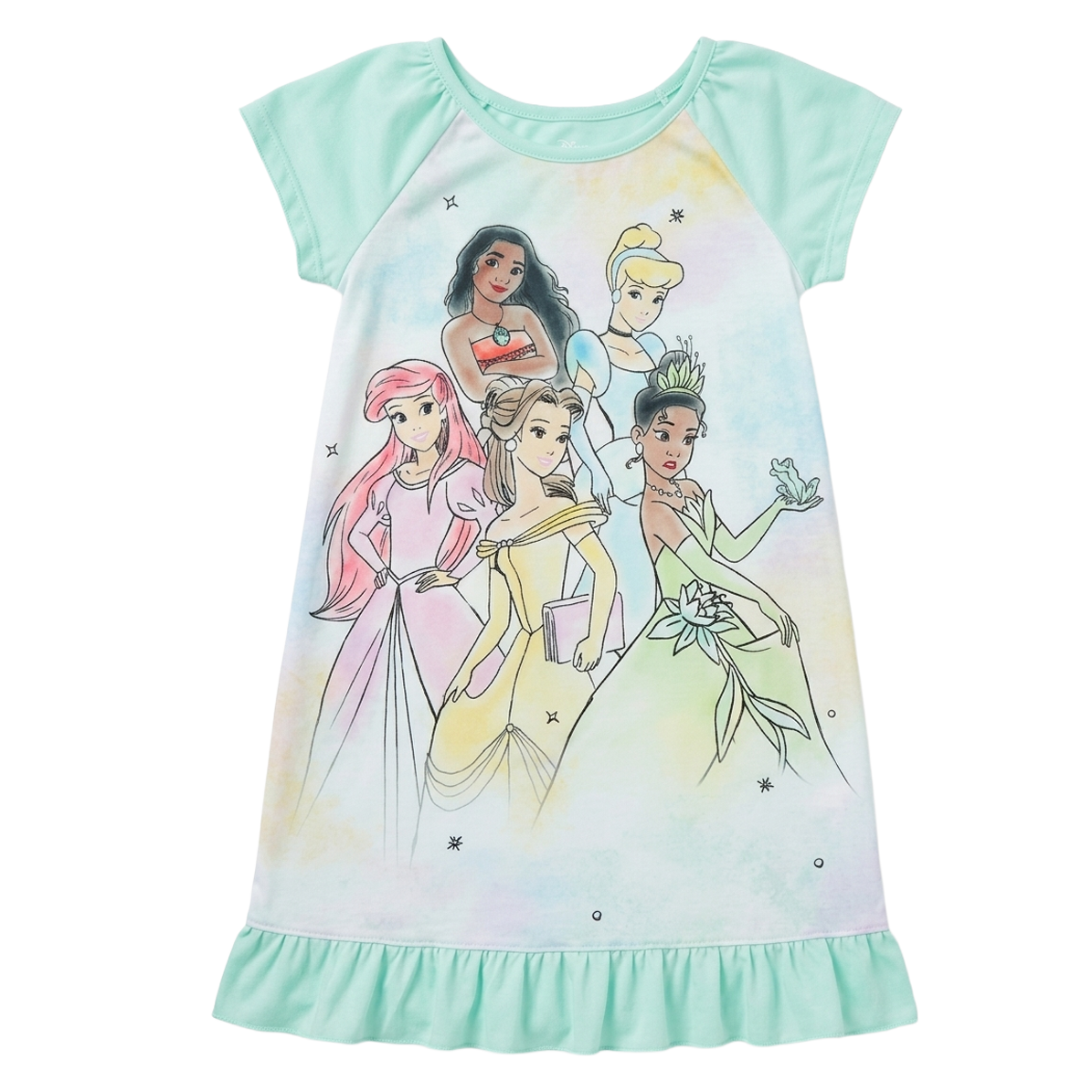Disney Princess Girl Pajama 6Y #11026