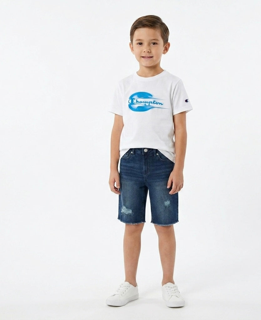 T-shirt champion & short Calvin klein 6-7 years