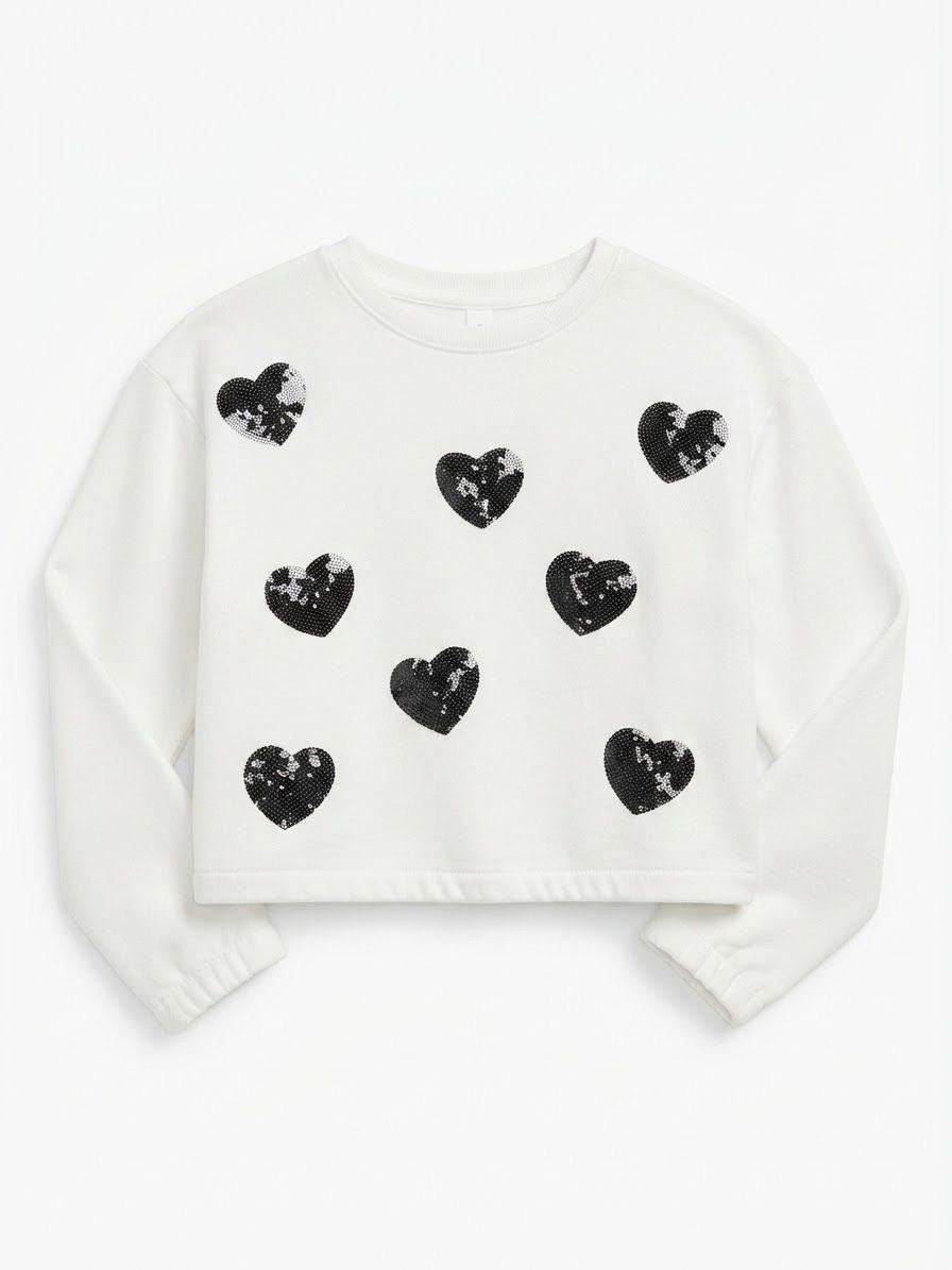 epic thread girl fleece sweatshirt xl 14-16 years