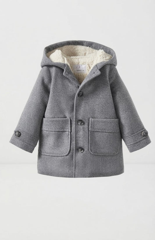 Zara boy fur jacket 4-5 years