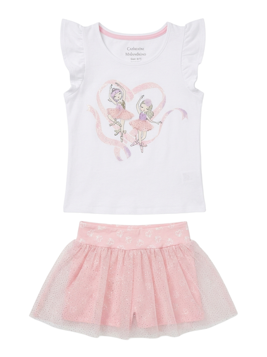 Cathrine Malandrino Girl set 7-8Y