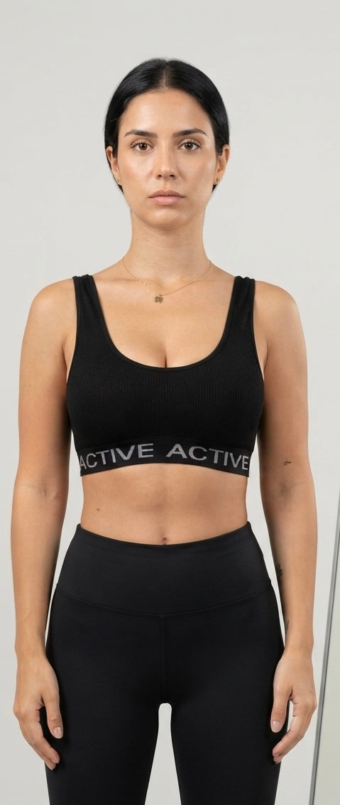 Lefties sports bra (pads) medium