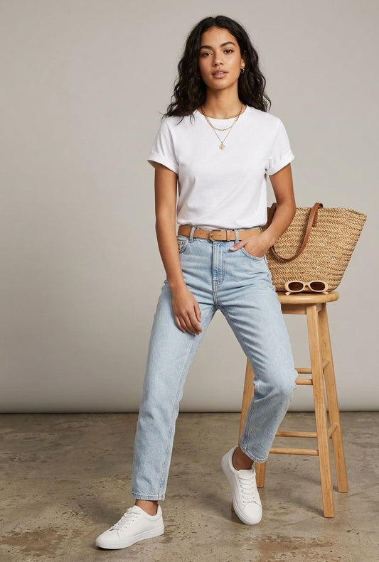Bershka basic T-shirt #40010