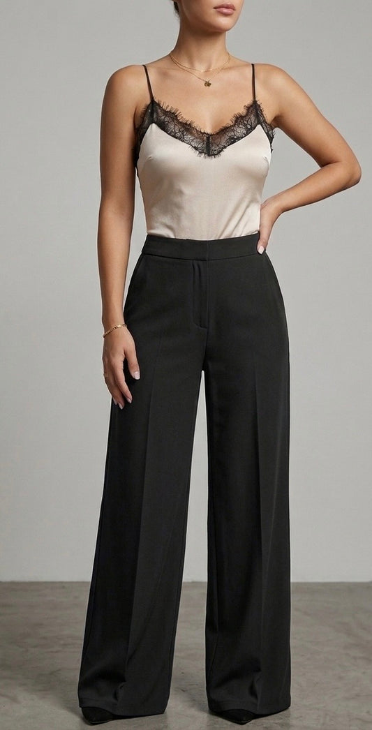 Pull&bear Lace Satin Bodysuit #40210