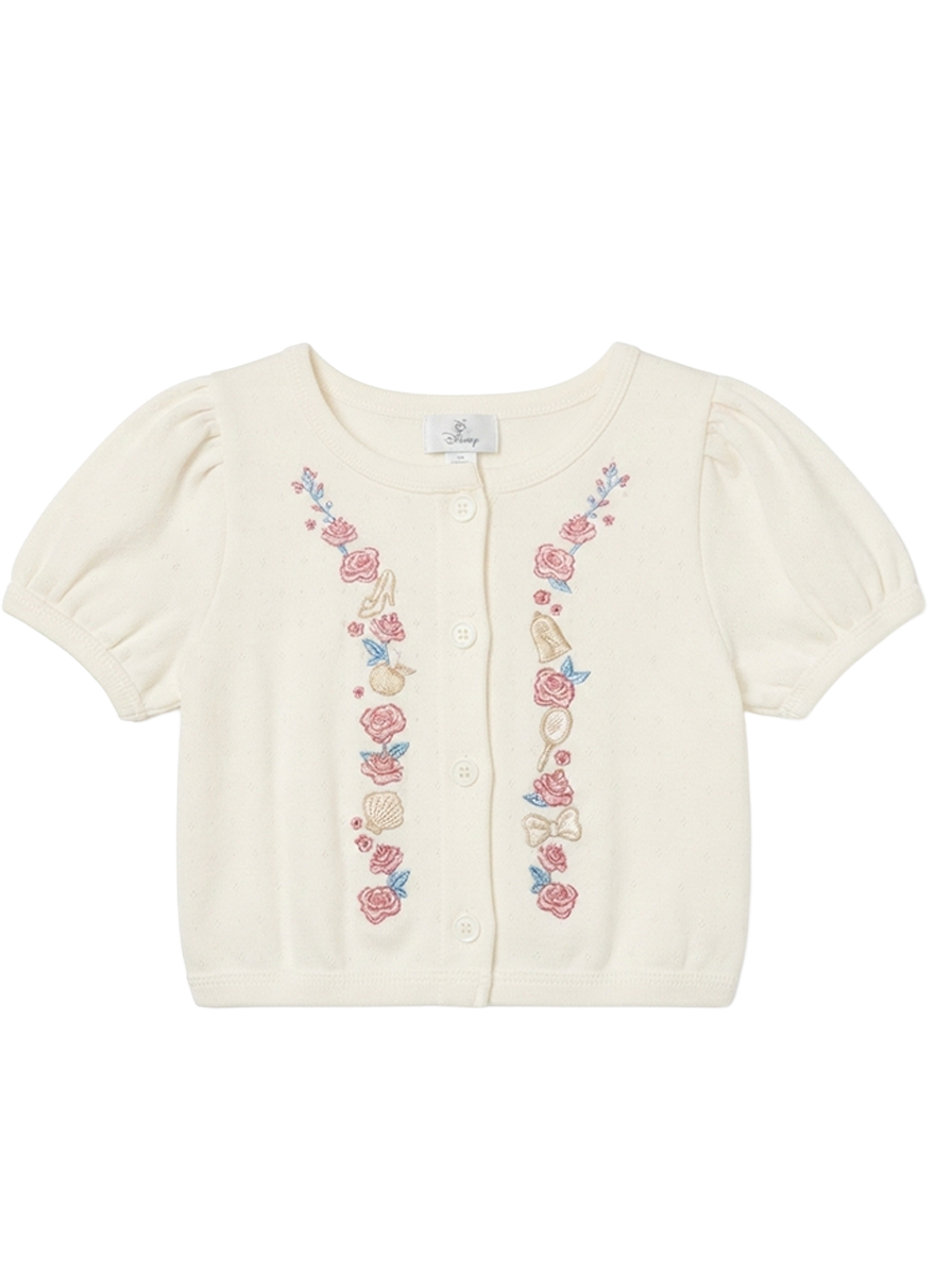 Disney Embroidery girl top 2 years