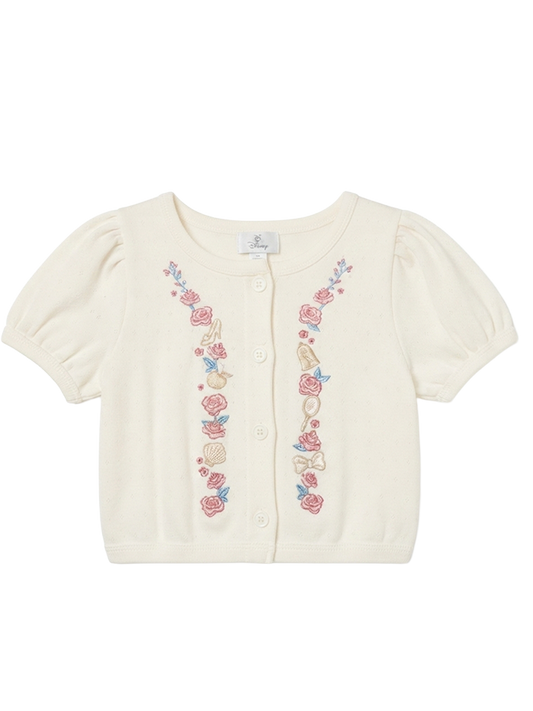 Disney Embroidery girl top 2 years