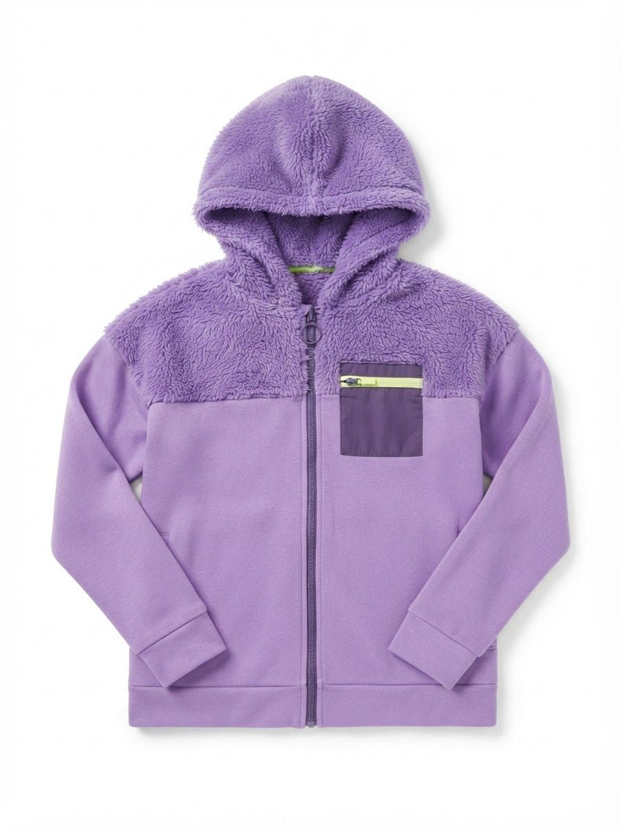 Ideology girl hoodie large 14 year