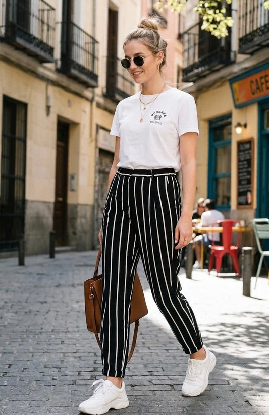 Bershka summer pants small#50062