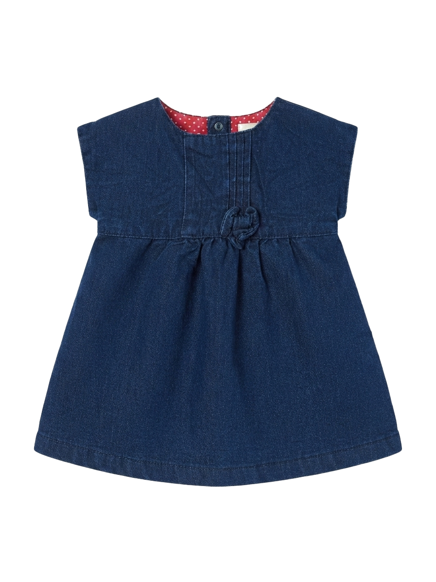 Tex baby girl denim dress 6M