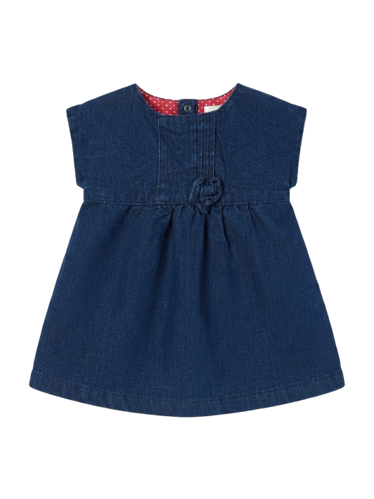 Tex baby girl denim dress 6M
