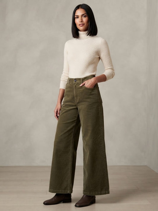Bershka women wide-leg pants size 34 small
