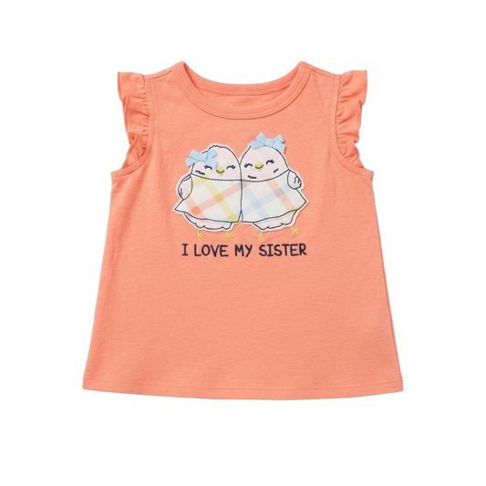 First impressions baby girl top 6-9M #32065