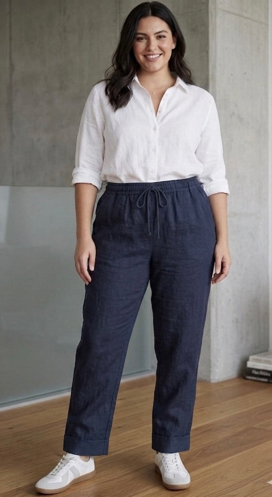 Oysho linen pants XL #50056