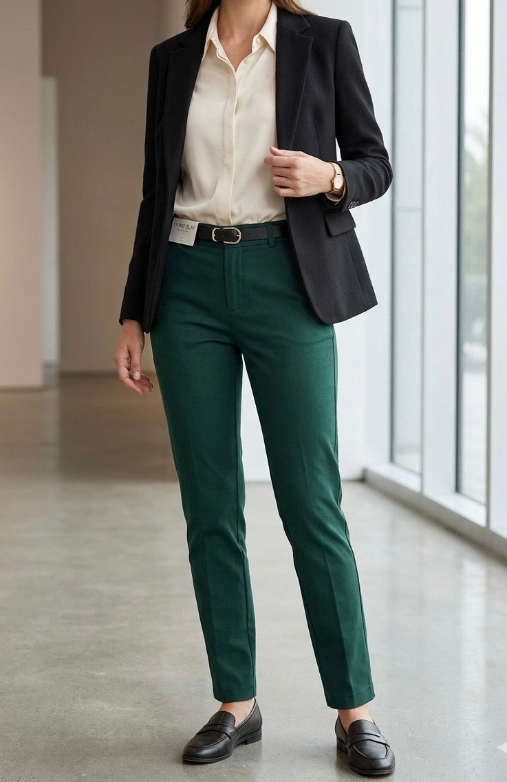Stradivarius women classic pant S 36EUR #50009