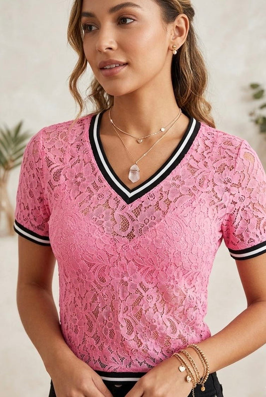 Bershka women sheer Top XS #40039