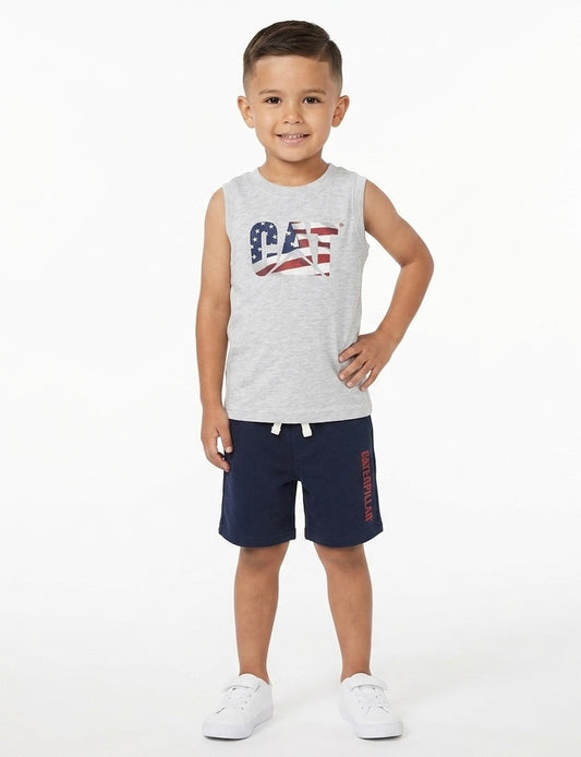 Caterpillar Top & Short 3-4 years