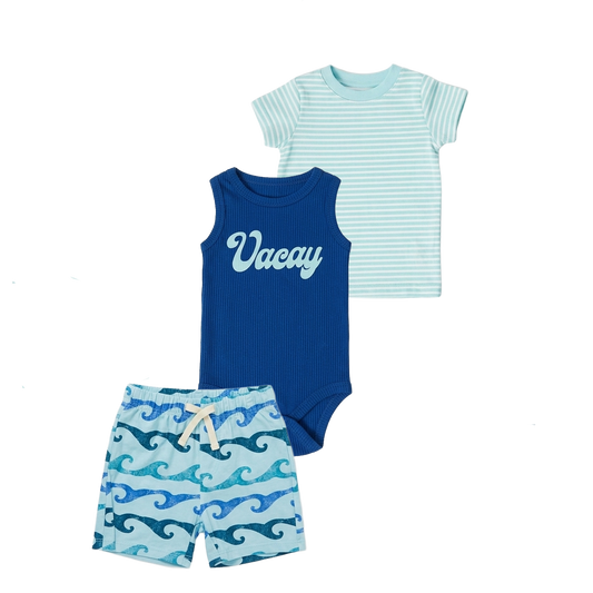 Chick Pea baby boy set (3Pcs)