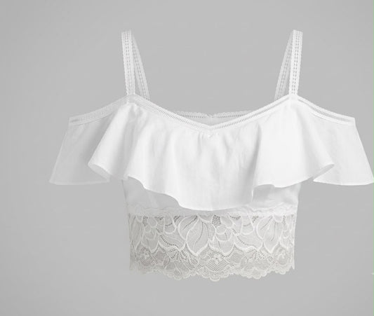 Oysho lace top#40286