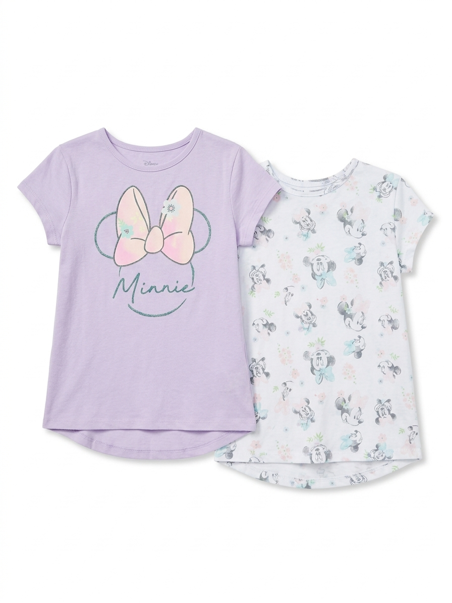 Disney junior minnie Girl T-Shirt 2PCS 3Y #11002