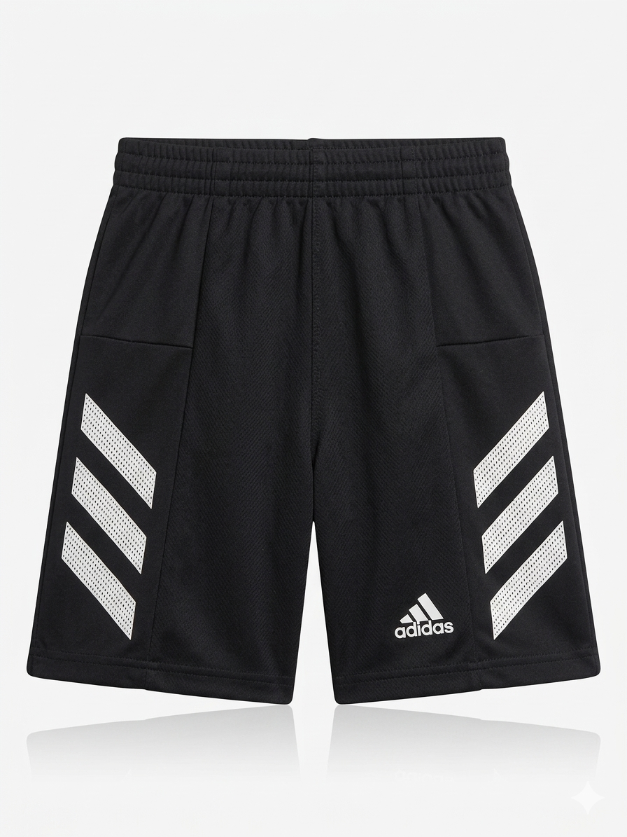 Adidas Black Short Boy Short 4-6 #20003
