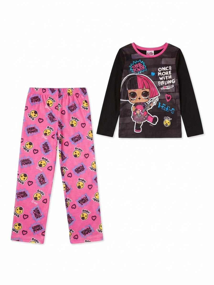 LOL girl pajama flame resistant 6 years
