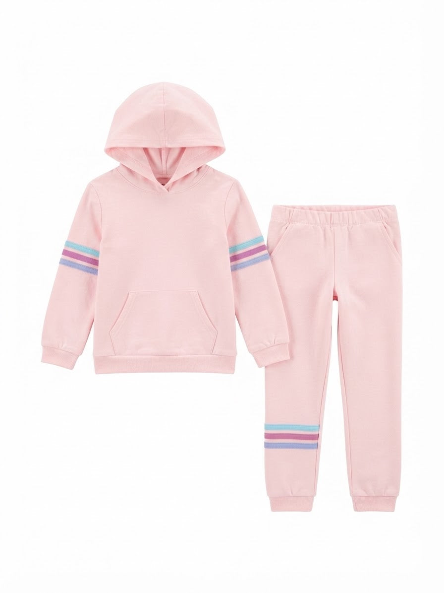 Ideology girl cotton set hoodie&bottom 6 years