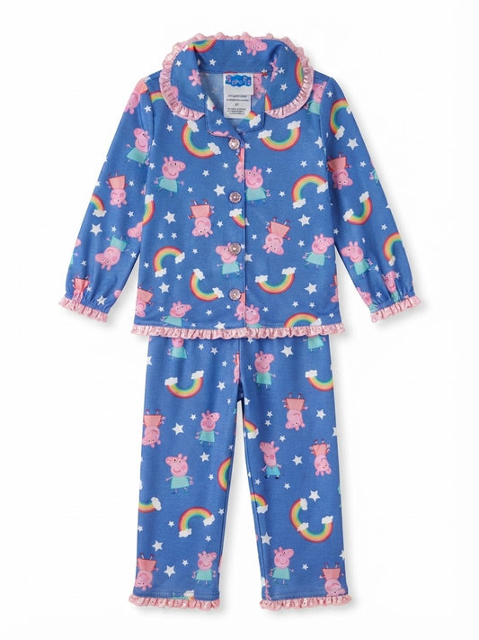 Peppa pig girl pajama flame resistant 2tyears