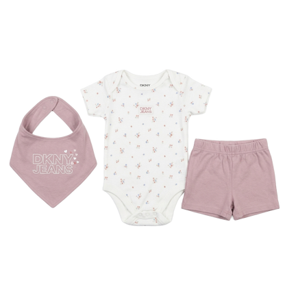 DKNY BABY GIRL OUTFIT SET 3-6 months