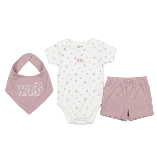 DKNY BABY GIRL OUTFIT SET 3-6 months