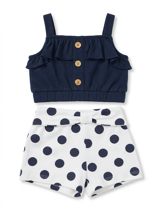 Rare Edition Baby Outfit Set Girl 24M#32033