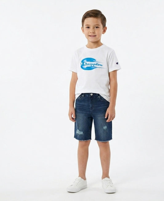 T-shirt champion & short Calvin klein 6-7 years