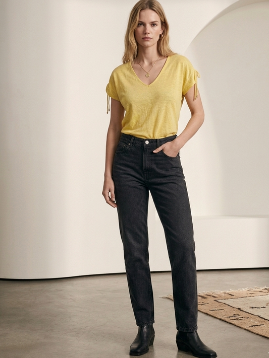 Oysho linen Tshirt small #40094