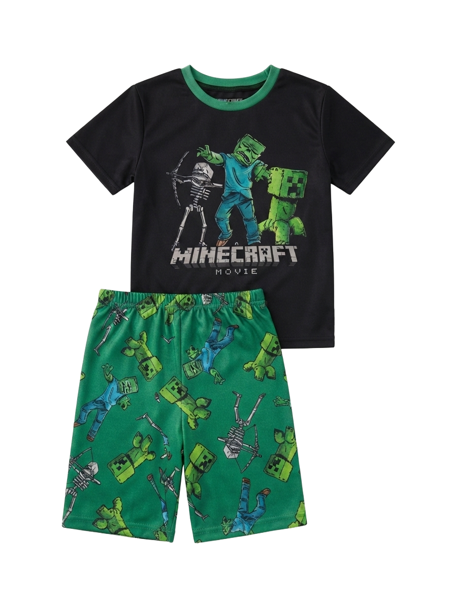 Minecraft pyjama boy 6years