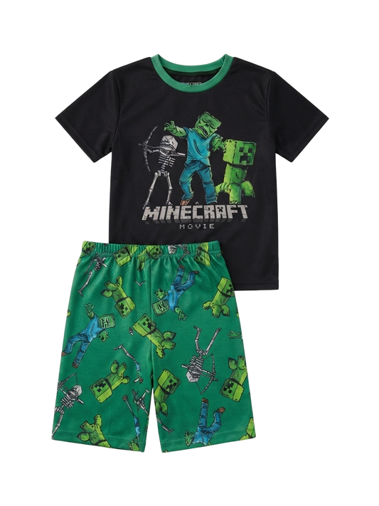 Minecraft pyjama boy 6years