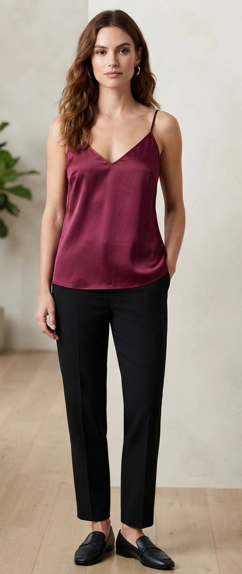 Zara satin top small#40262