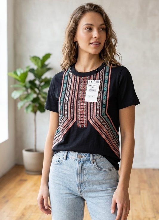 Zara women tshirt medium #40008