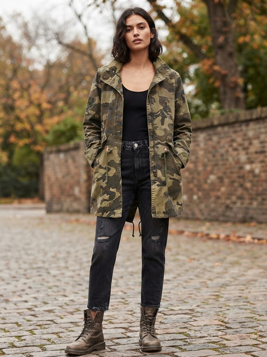 Bershka military jacket small