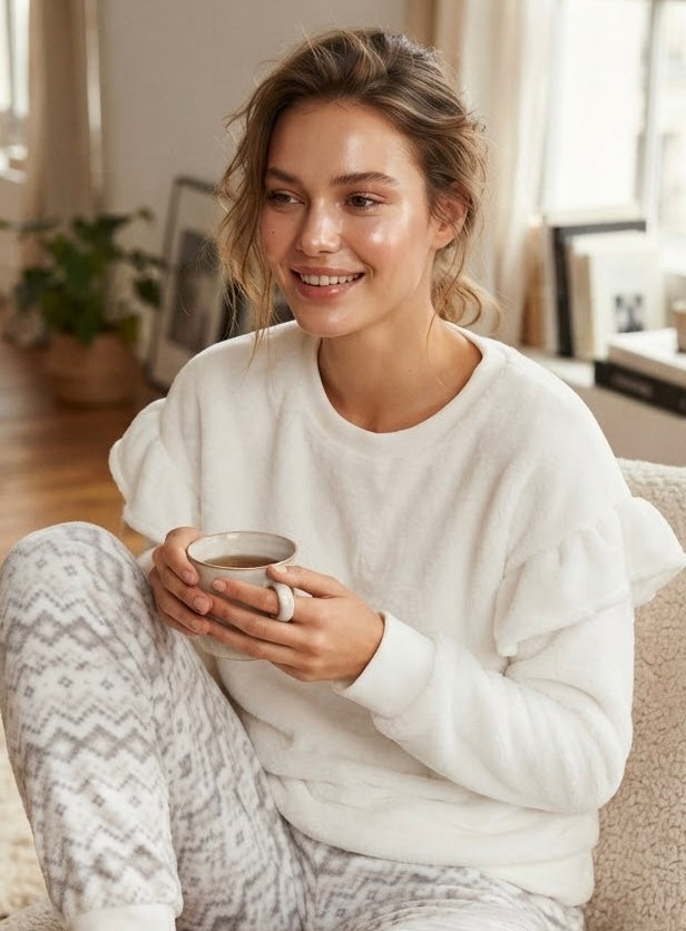 Oysho fleece sweatshirt